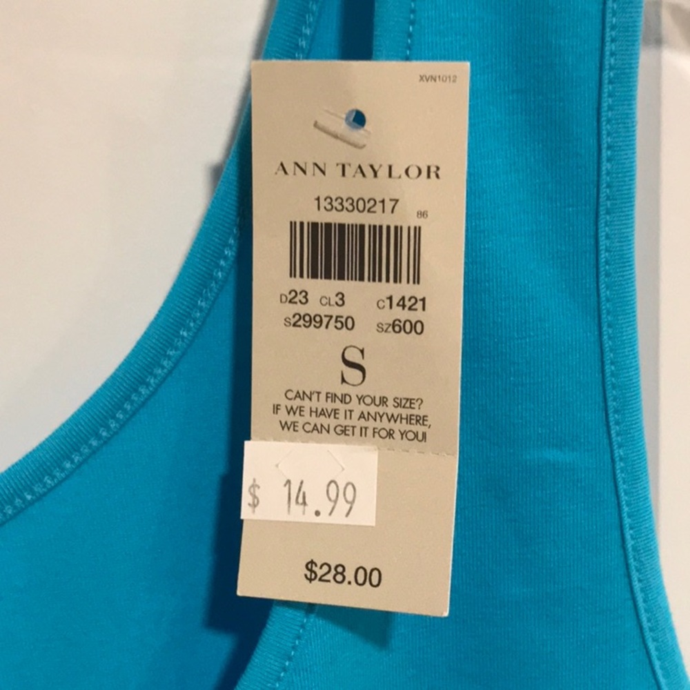 Ann Taylor tank top size small - Picture 2 of 5